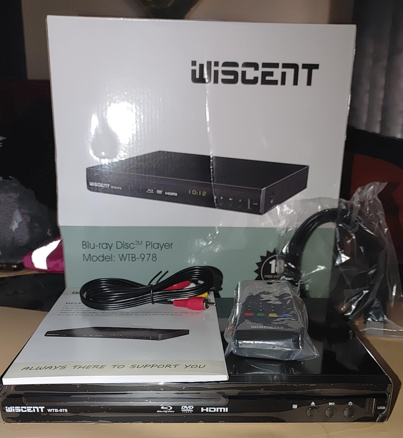 Blu Ray DVD Player, WISCENT Full HD 1080p Home UK | Ubuy